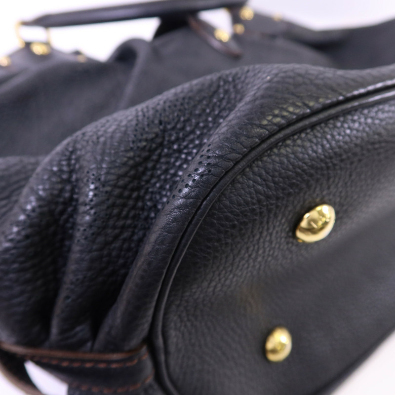 LOUIS VUITTON Mahina Leo L金扣肩背袋-14