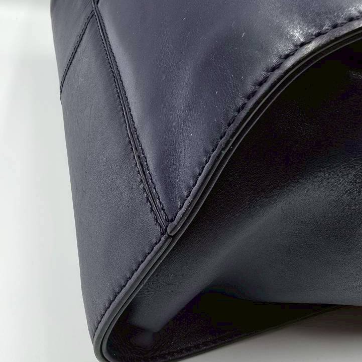 【舊愛新歡】TOD'S 藏青色側背手提淑女包-4