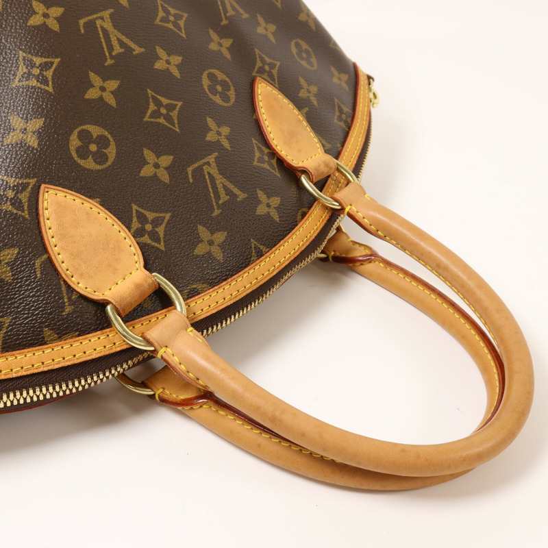LOUIS VUITTON Monogram Lockit金扣手挽袋-7