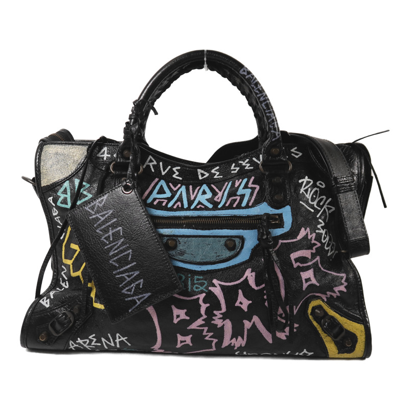 BALENCIAGA 牛皮皮革Classic City Bag手挽肩背兩用袋-0
