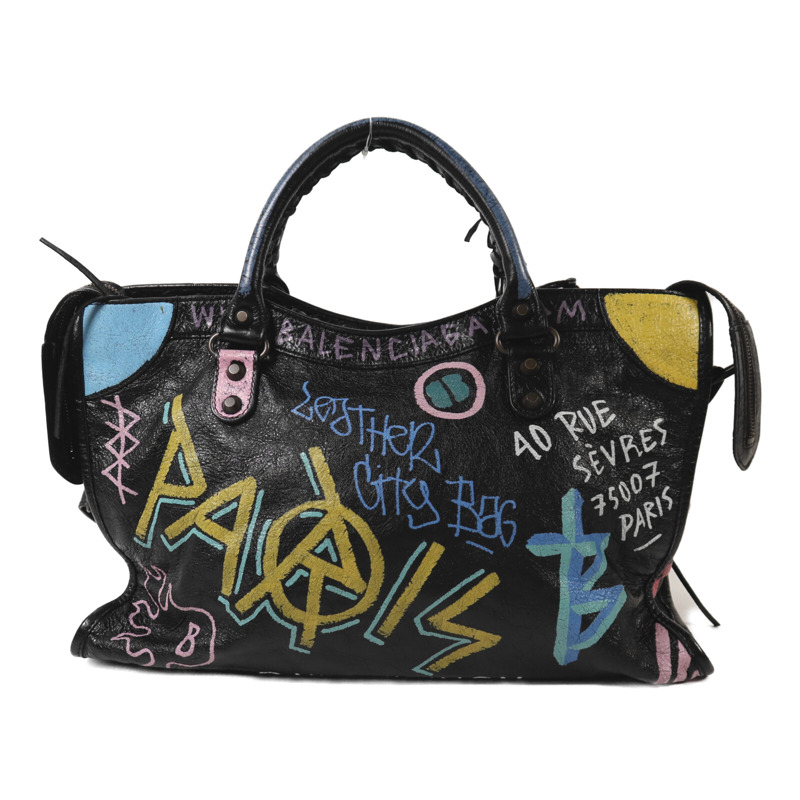 BALENCIAGA 牛皮皮革Classic City Bag手挽肩背兩用袋-1