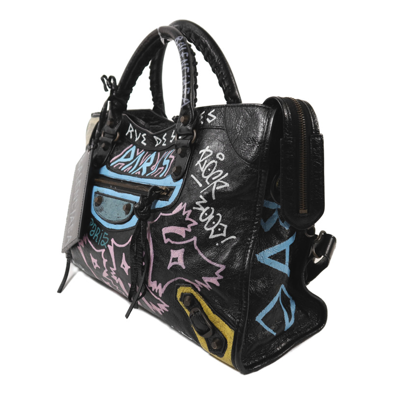 BALENCIAGA 牛皮皮革Classic City Bag手挽肩背兩用袋-2