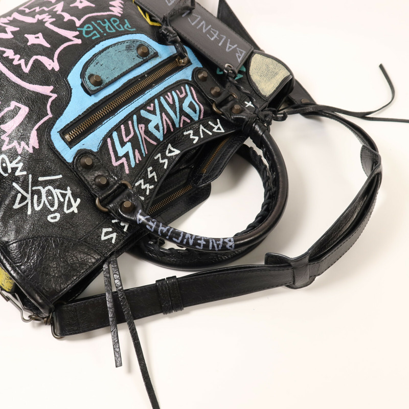 BALENCIAGA 牛皮皮革Classic City Bag手挽肩背兩用袋-7