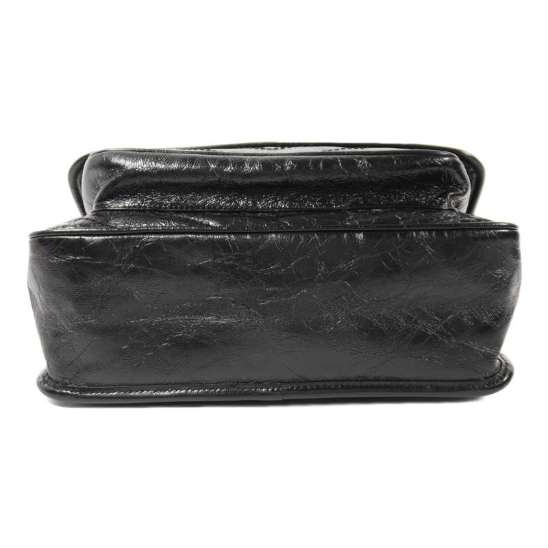 SAINT LAURENT 牛皮皮革Niki Medium銀扣鏈帶肩背袋-3