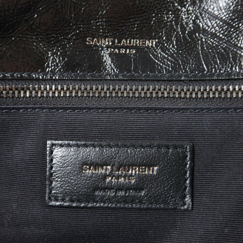 SAINT LAURENT 牛皮皮革Niki Medium銀扣鏈帶肩背袋-5