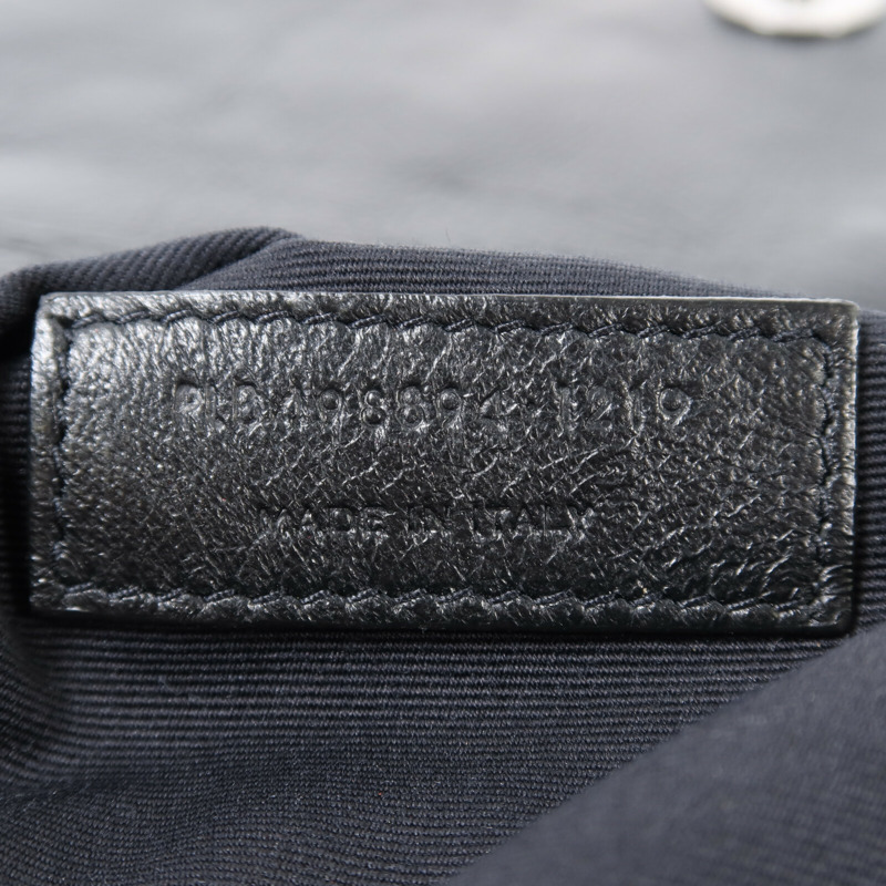 SAINT LAURENT 牛皮皮革Niki Medium銀扣鏈帶肩背袋-6