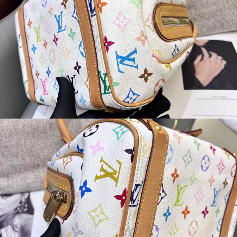 LV村上隆白三彩保齡球-5