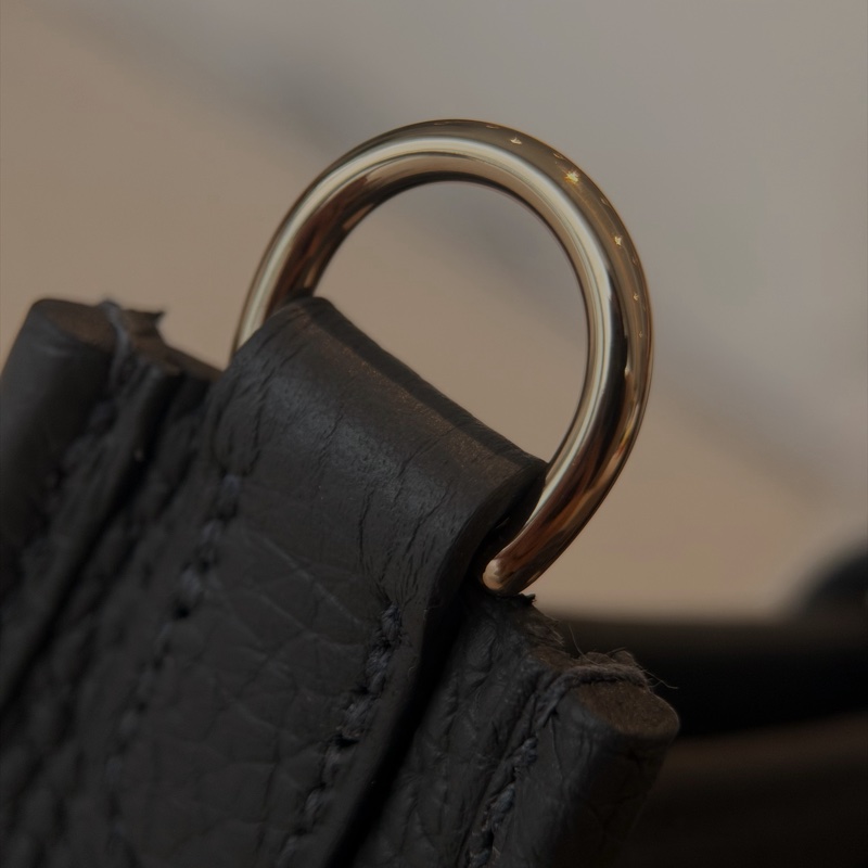 (未使用品) Hermes Evelyn mini 16錫器灰-19