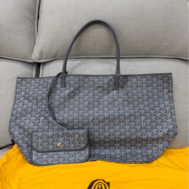 Goyard 戈雅 灰色購物袋 GM-0