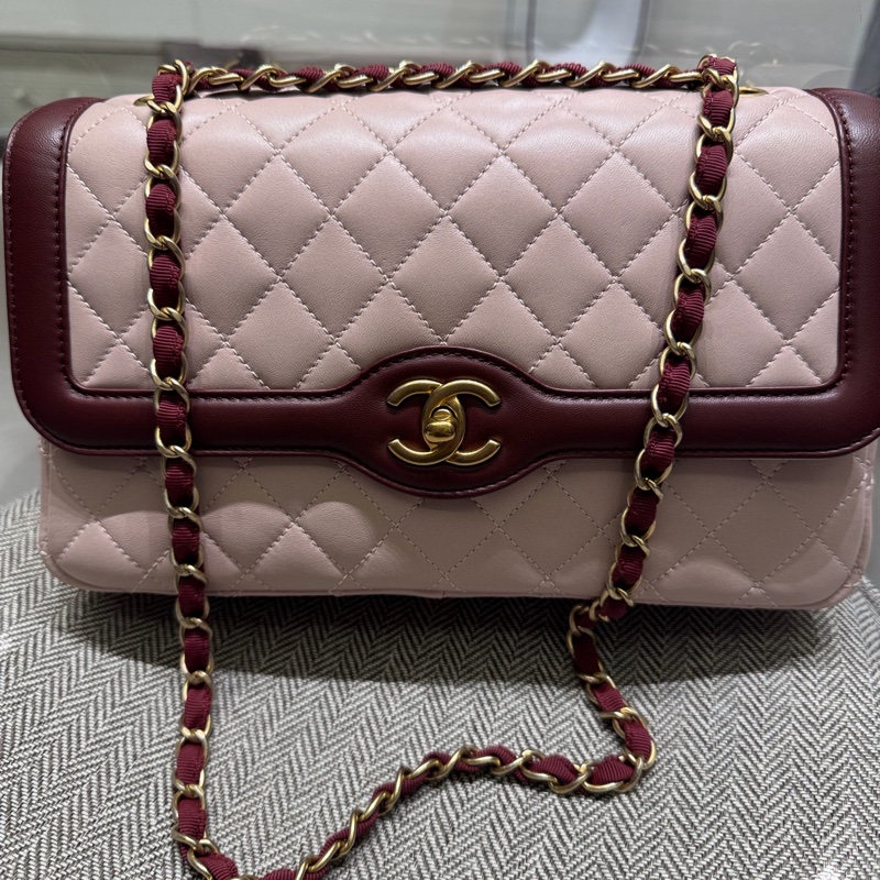 CHANEL 櫻花色 cf 非常新-0