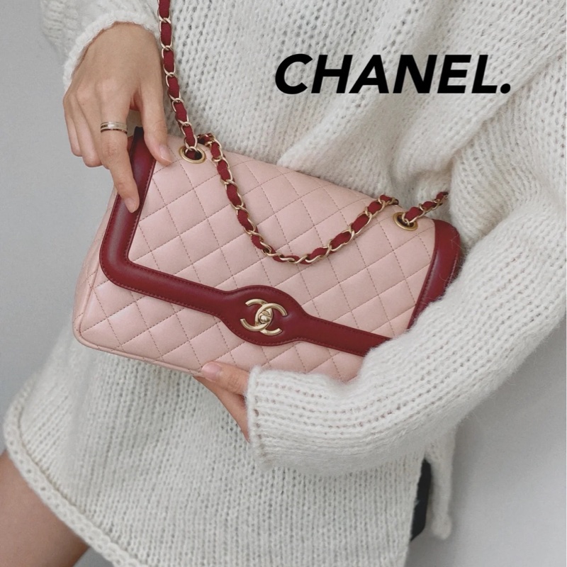 CHANEL 櫻花色 cf 非常新-1