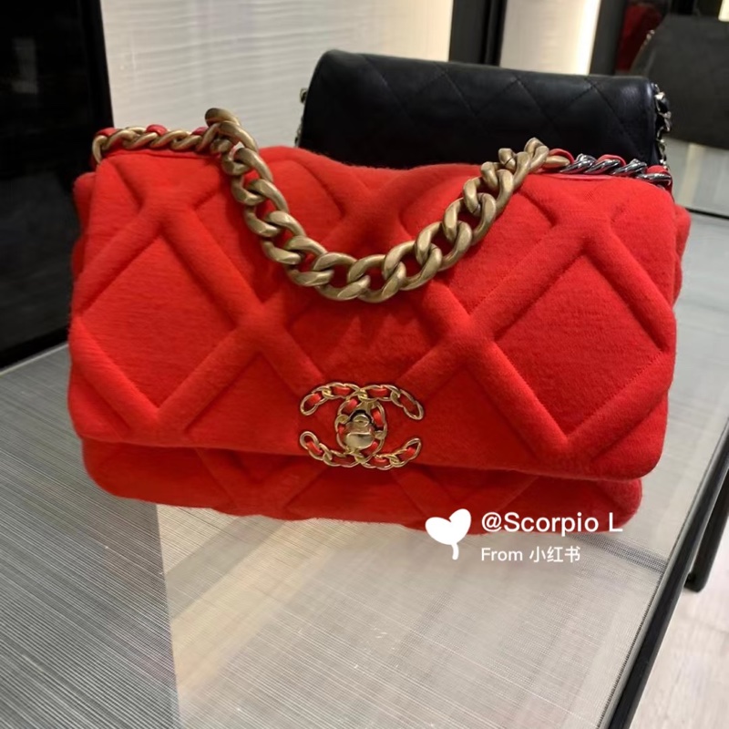 #全網最甜💰 #專櫃23萬 香奈兒19bag小號 26cm #閒置新包況✨-3