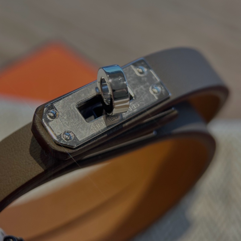 (未使用品) Hermes mini Kelly手帶手鐲 Double Tour Bracelet-2