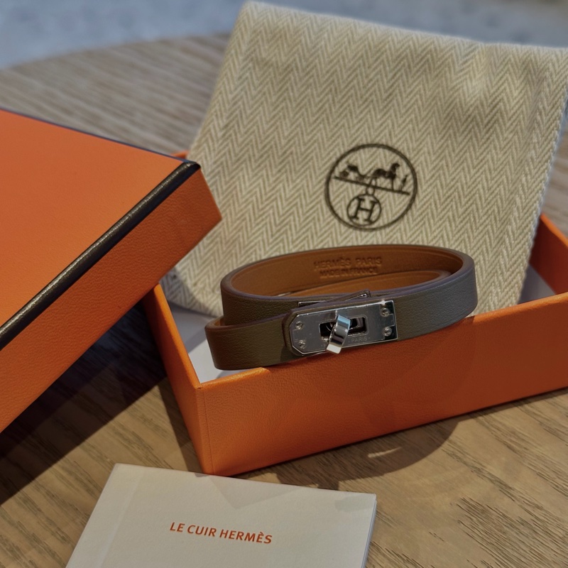 (未使用品) Hermes mini Kelly手帶手鐲 Double Tour Bracelet-11