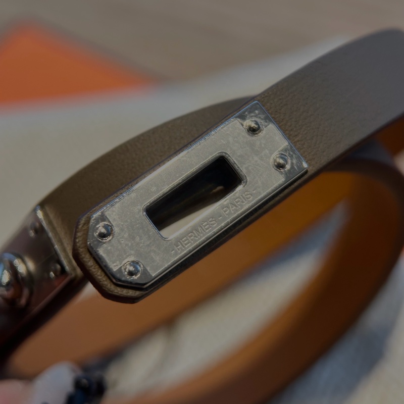 (未使用品) Hermes mini Kelly手帶手鐲 Double Tour Bracelet-16