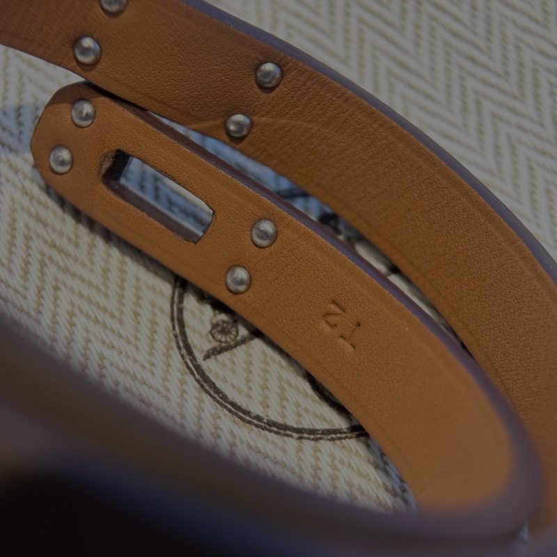 (未使用品) Hermes mini Kelly手帶手鐲 Double Tour Bracelet-19