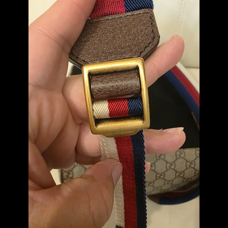 Guuci 貓咪後背包GUCCI 古馳 GG Supreme Mystic Cat 三
色織帶帆布後背包-2