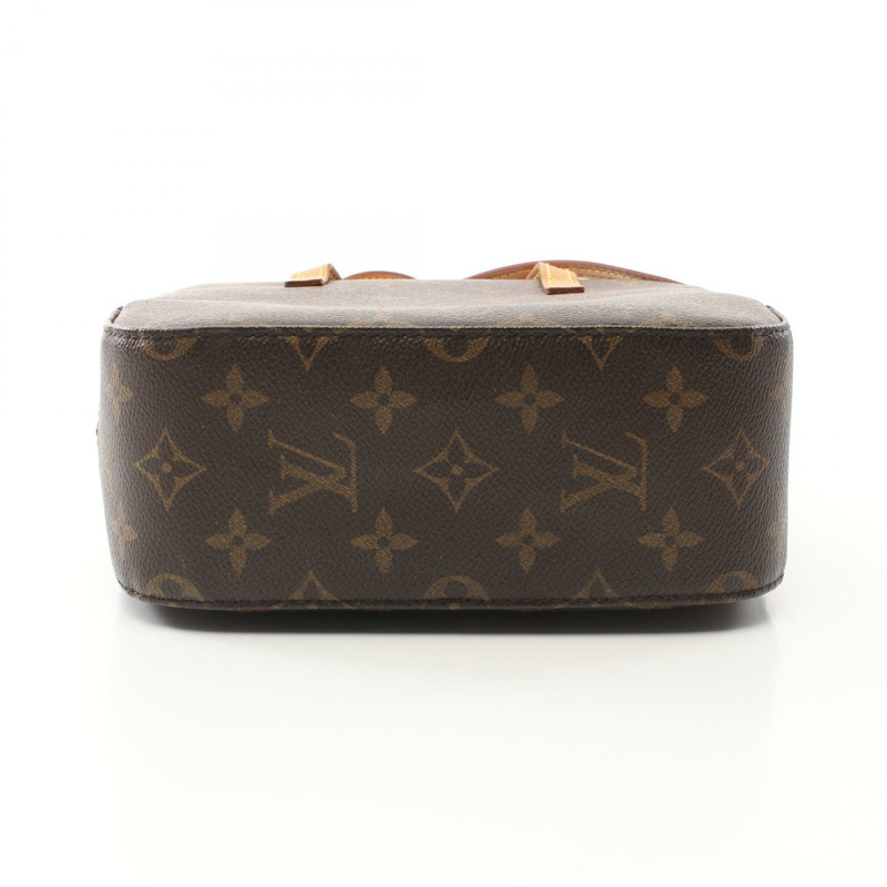 棕色 原花 帆布 Spontini 兩用包【LOUIS VUITTON LV 路易威登】 M47500-10