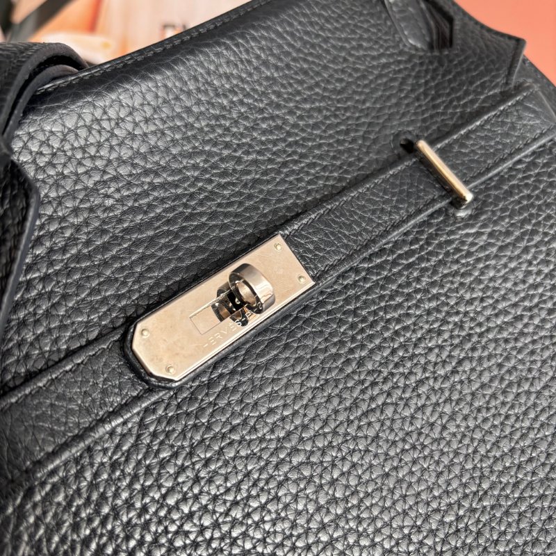 ::HERMES:: 黑銀吉普賽 Jypsiere 28 斜背包 男包 中性包-3