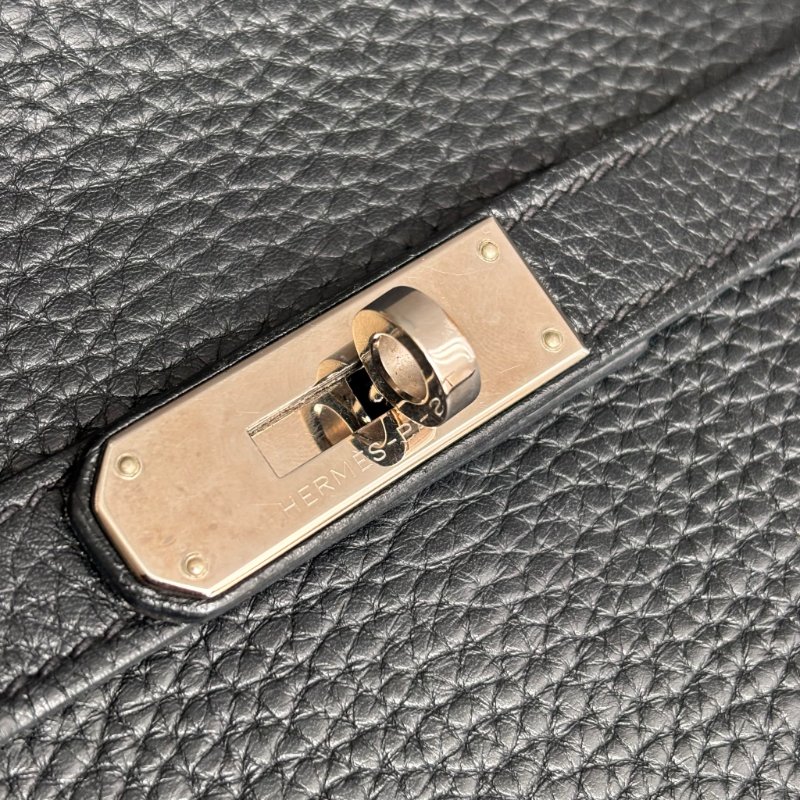 ::HERMES:: 黑銀吉普賽 Jypsiere 28 斜背包 男包 中性包-4