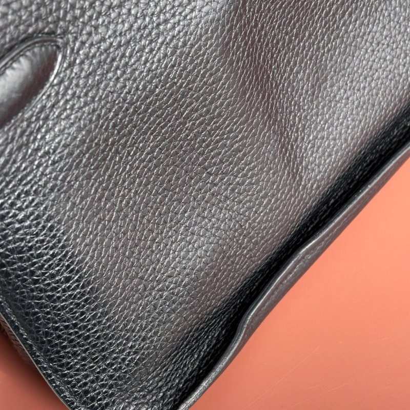 ::HERMES:: 黑銀吉普賽 Jypsiere 28 斜背包 男包 中性包-17