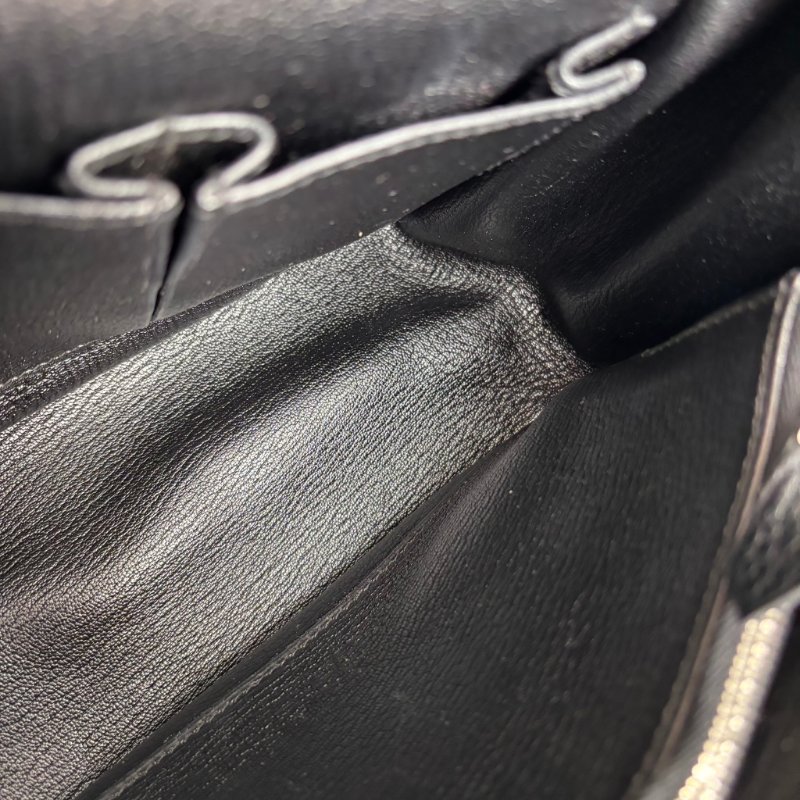 ::HERMES:: 黑銀吉普賽 Jypsiere 28 斜背包 男包 中性包-32