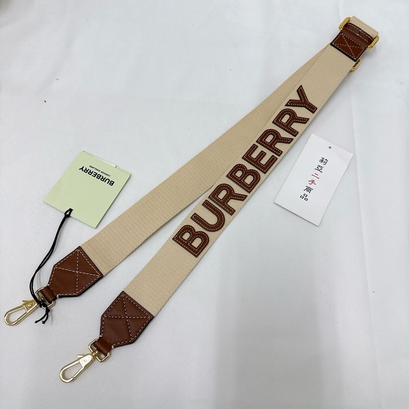 莉亞精品♡ Burberry 格紋尼龍水桶 二手-15
