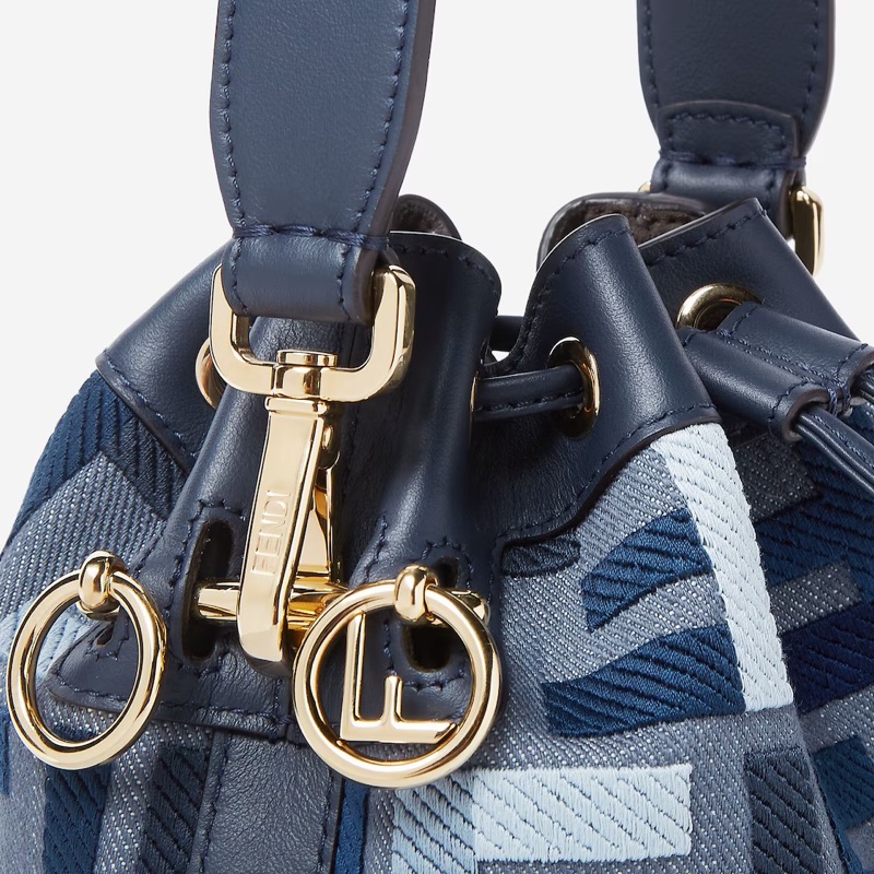 Fendi 女士 標誌性Mon Tresor水桶包均碼碼MINI、14cm*12cm*18cm-3