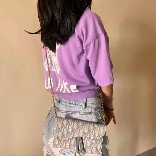 Dior 迪奧馬鞍二合一woc鏈條包-4