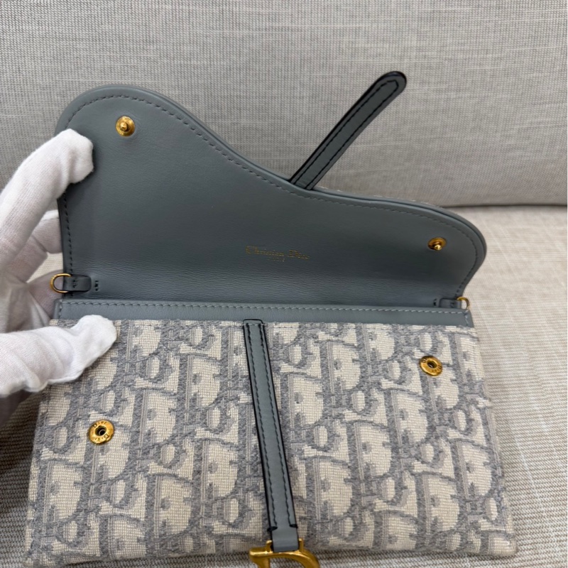 Dior 迪奧馬鞍二合一woc鏈條包-14