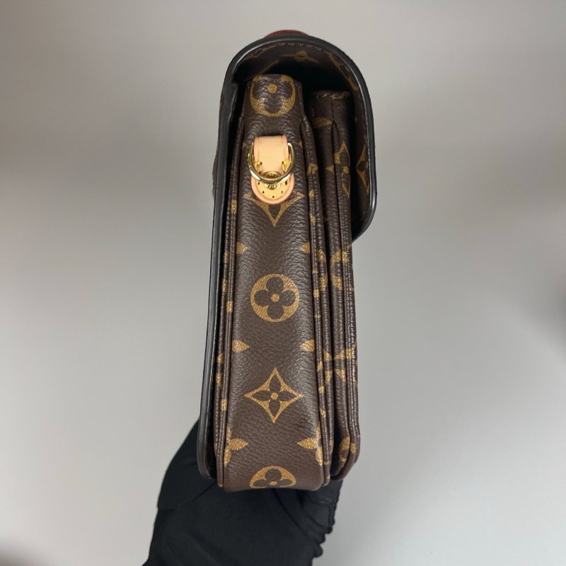 LV M40780  老花郵差包-3