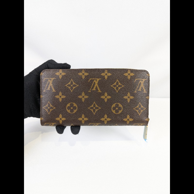 莉亞精品♡LV 經典老花拉鏈長夾 近新閒置-2