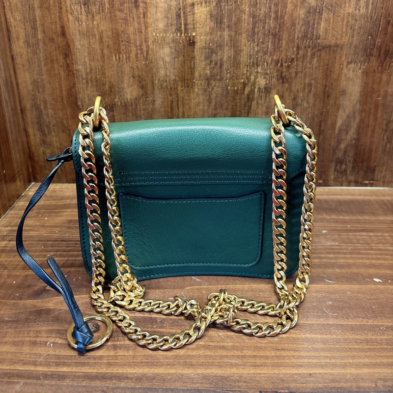 Chloe C Bag 綠色鏈條包-1