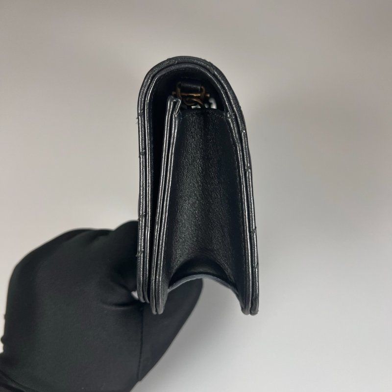 GUCCI 488426 黑MARMONT掀蓋WOC-3