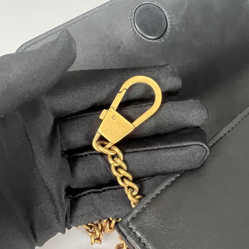 GUCCI 488426 黑MARMONT掀蓋WOC-8