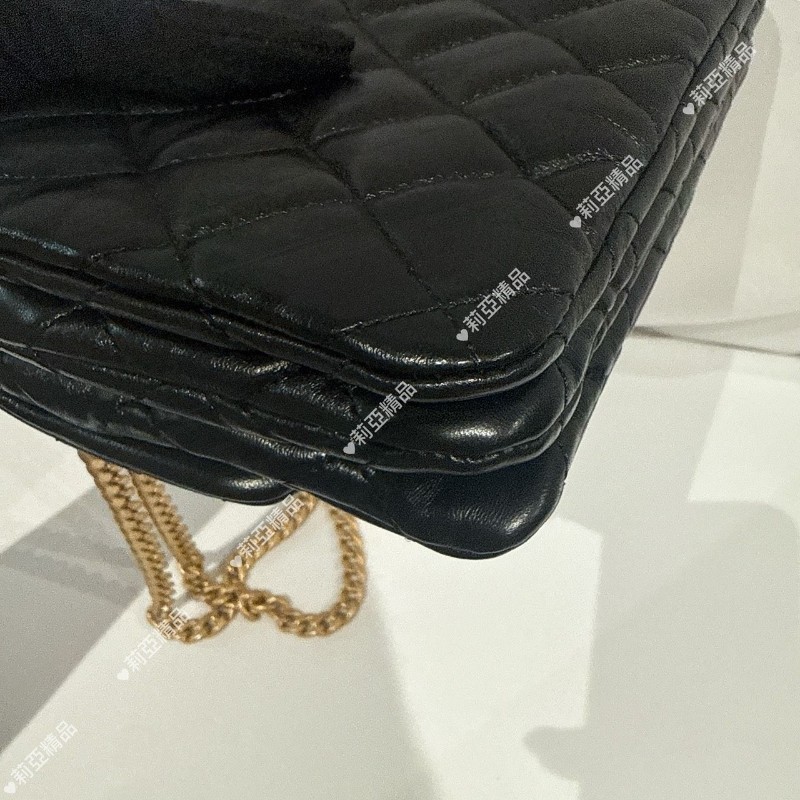 莉亞精品♡Chanel AS3393金柱風琴包 近新閒置-13