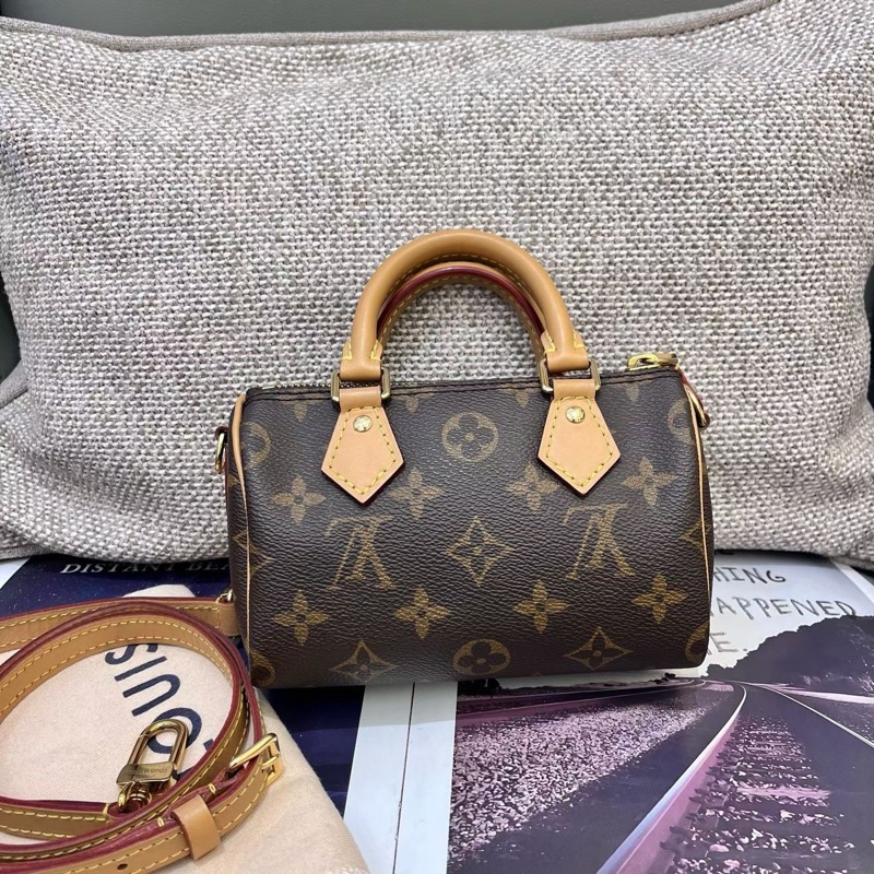 LV 老花Speedy Nano-0