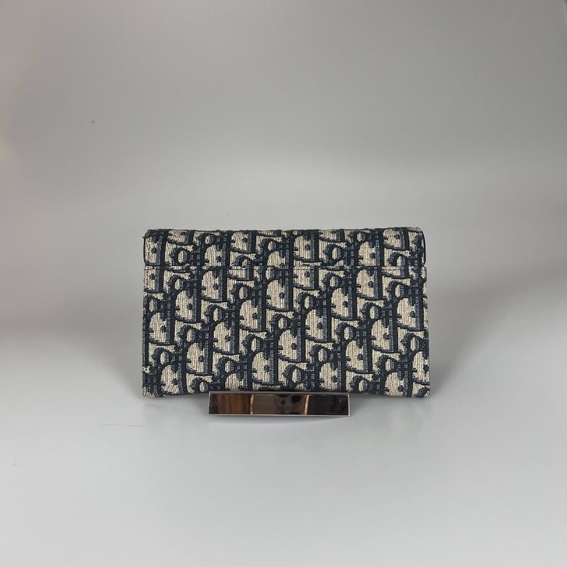 DIOR 老花WOC金鍊包-1