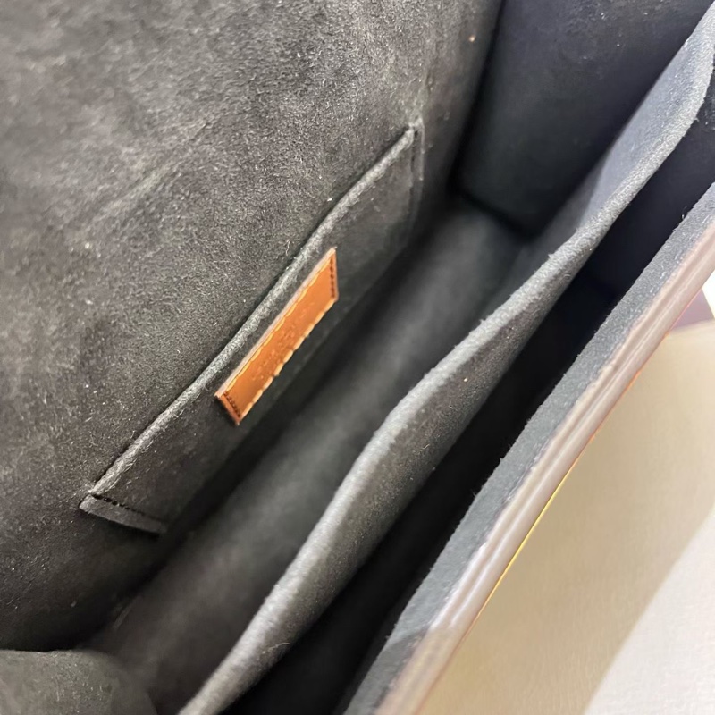 LV Dauphine 拼色老花-8