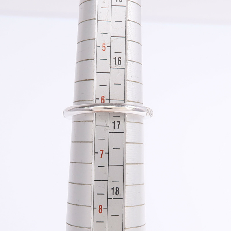 HERMES 18K白金Bague Echappee Diamond Ring鑽石戒指US#Hermes#53/US#6.25-6