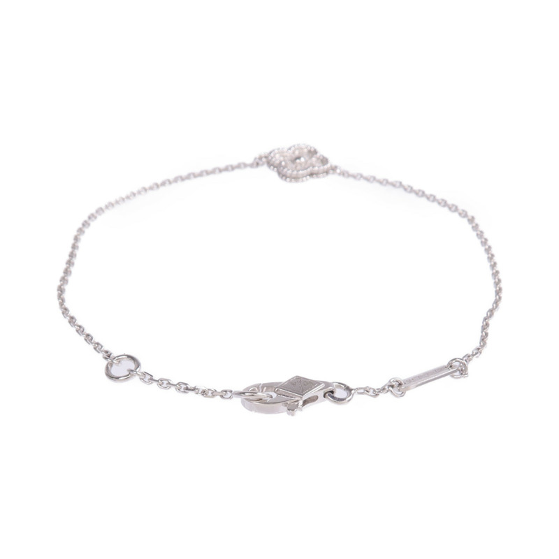 Van Cleef & Arpels 18K白金Sweet Alhambra Diamond Bracelet鑽石手鏈-2