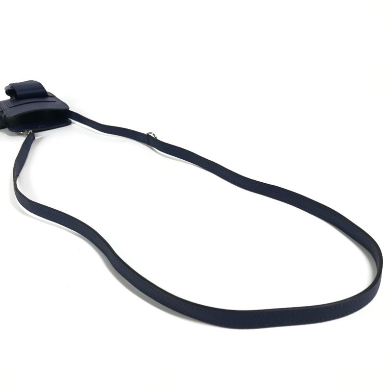 愛馬仕 WAY 手機殼、手機袋、單肩包，適用於 iPhone 和 Epson 相機，男女通用，藍色-9