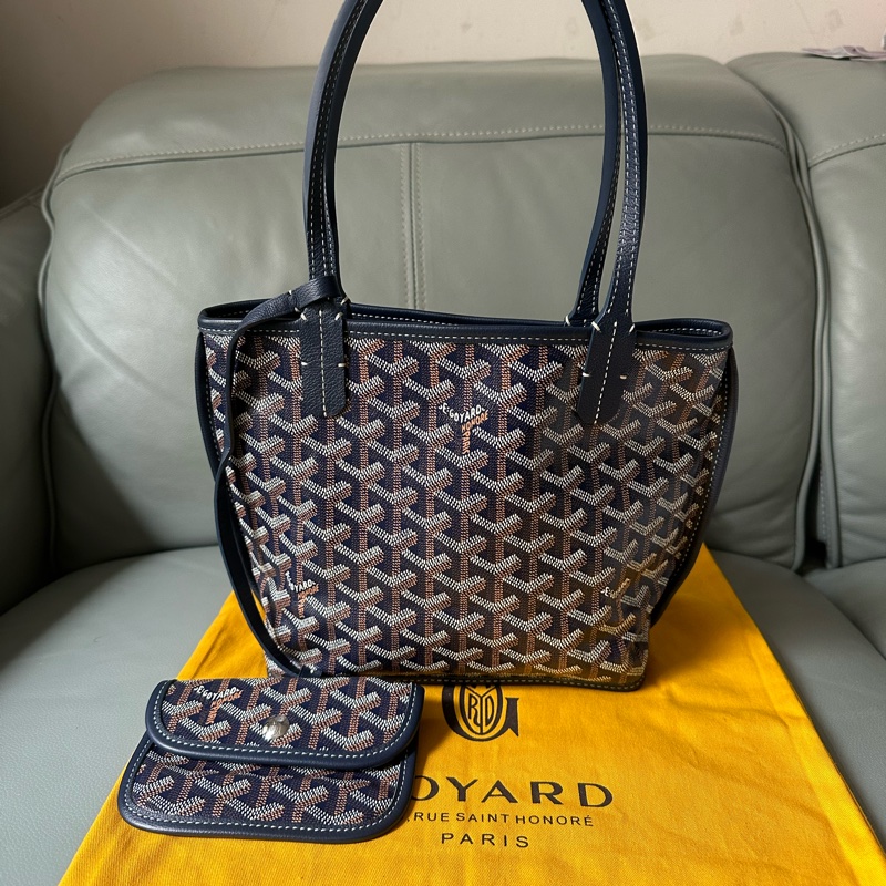 【極新有票】GOYARD 迷你Hobo 包 狀態:幾乎全新 (Almost New), 2024年專櫃正 貨-0