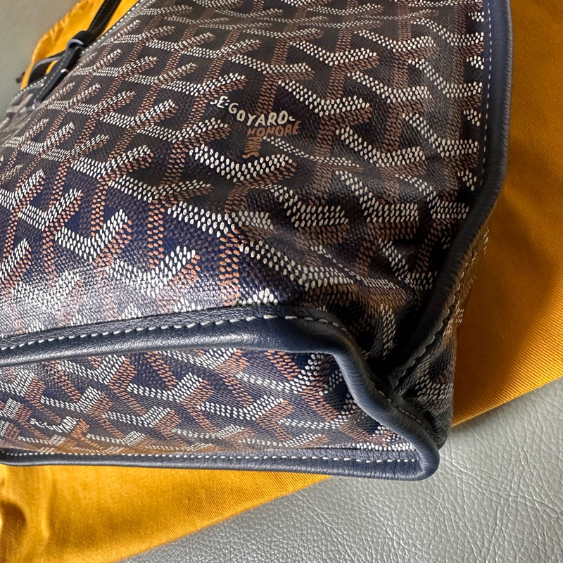 【極新有票】GOYARD 迷你Hobo 包 狀態:幾乎全新 (Almost New), 2024年專櫃正 貨-3