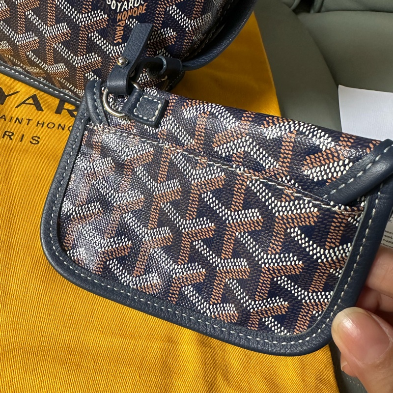 【極新有票】GOYARD 迷你Hobo 包 狀態:幾乎全新 (Almost New), 2024年專櫃正 貨-5