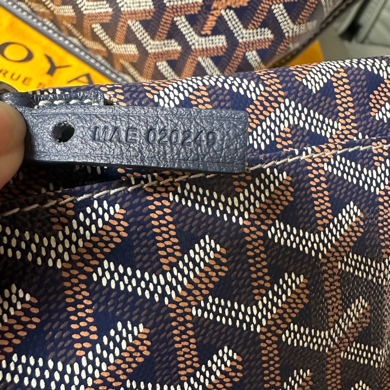 【極新有票】GOYARD 迷你Hobo 包 狀態:幾乎全新 (Almost New), 2024年專櫃正 貨-6