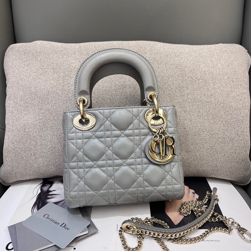 Dior灰色三格戴妃-0