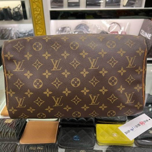 東區正精品㊣LV M41526 Speedy30 原花字紋有背波士頓包手提包 RZ6184-9