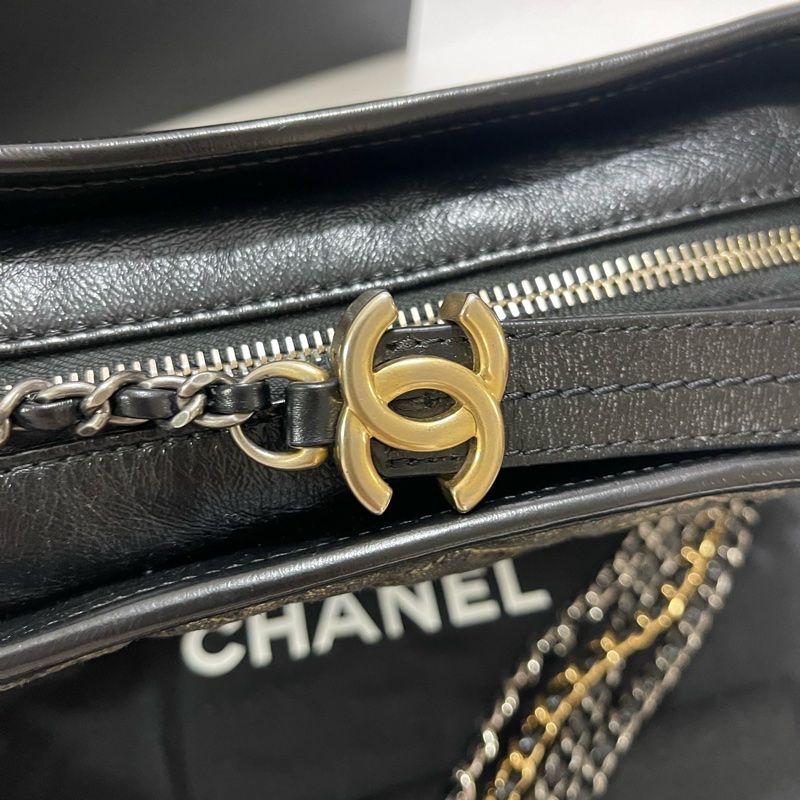 Chanel金色流浪包小號-2