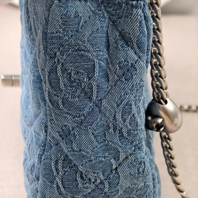 ✨Chanel 23P 愛心山茶花方胖子 99新💙-7